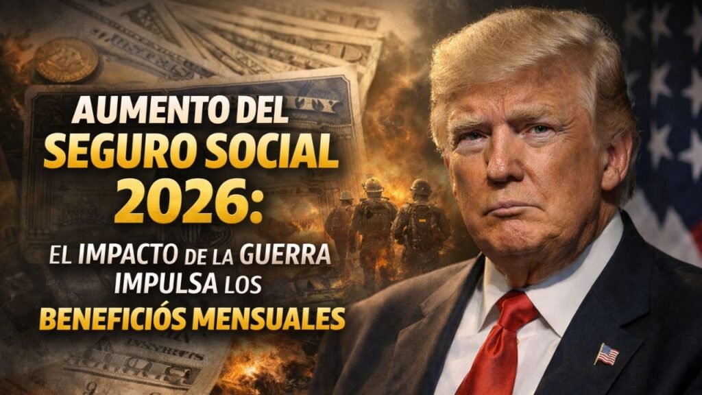 Aumento del Seguro Social 2026: el impacto de la guerra impulsa los beneficios mensuales