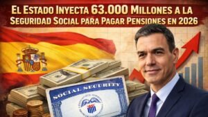 El Estado Inyecta 63.000 Millones a la Seguridad Social para Pagar Pensiones en 2026