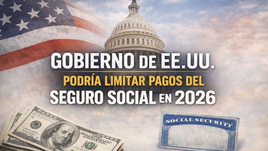 Gobierno de EE.UU. PodrÃa Limitar Pagos del Seguro Social en 2026