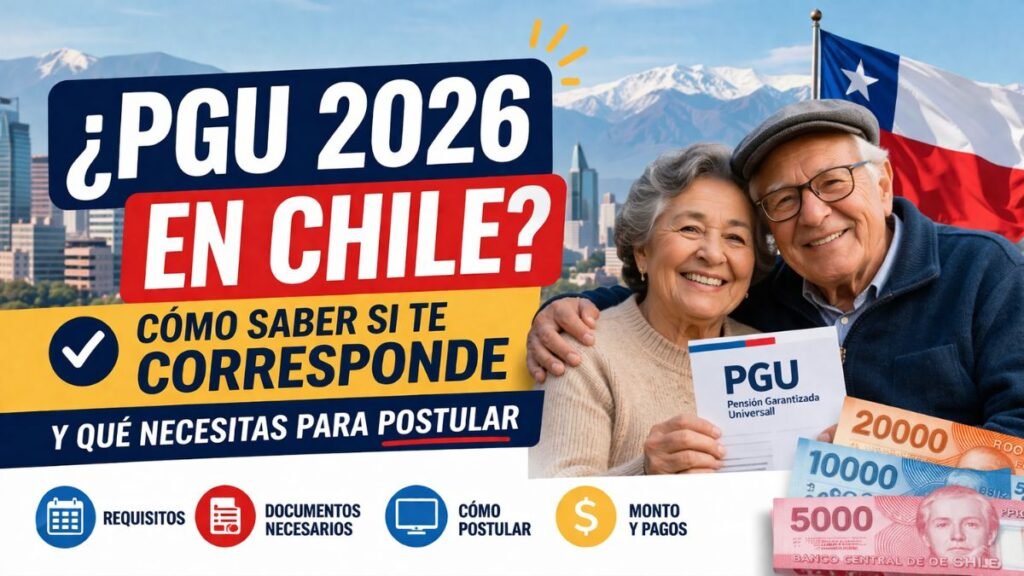 PGU 2026 en Chile - Cómo saber si te corresponde y qué necesitas para postular